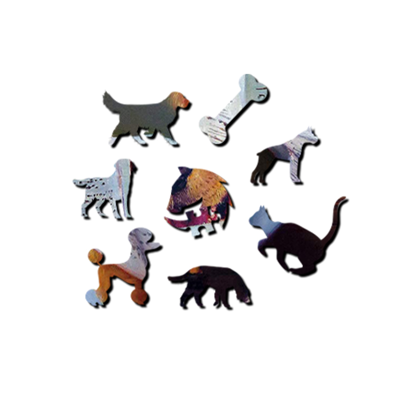 Dog Reading Newspapers Wooden Jigsaw Puzzle - aimpuzzle