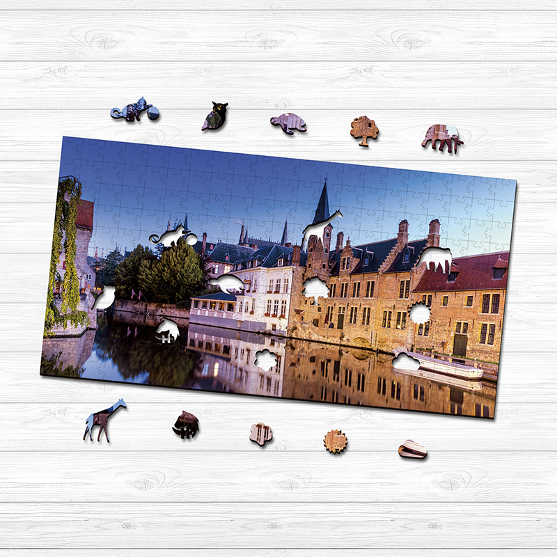 Belgium Scenery Wooden Jigsaw Puzzle - aimpuzzle
