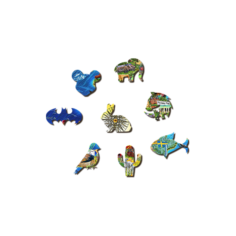 World Landmarks Wooden Jigsaw Puzzle - aimpuzzle