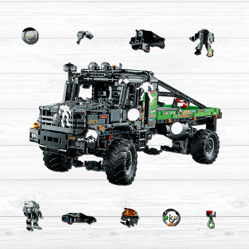 4x4 Mercedes Wooden Jigsaw Puzzle - aimpuzzle