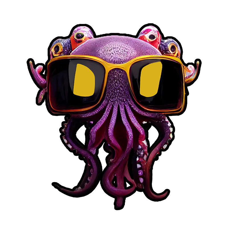 Cool Octopus Wooden Jigsaw Puzzle - aimpuzzle