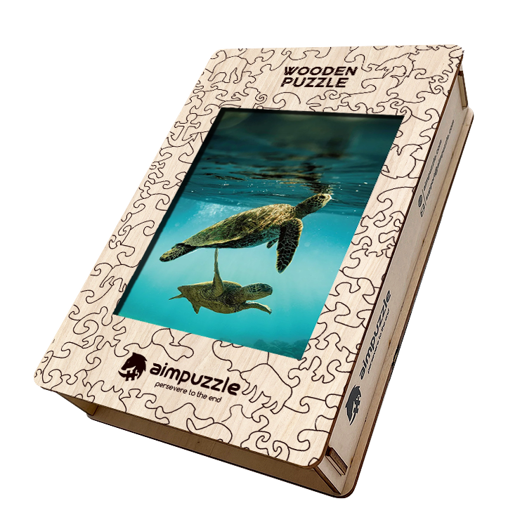 Sea Turtles Wooden Jigsaw Puzzle - aimpuzzle
