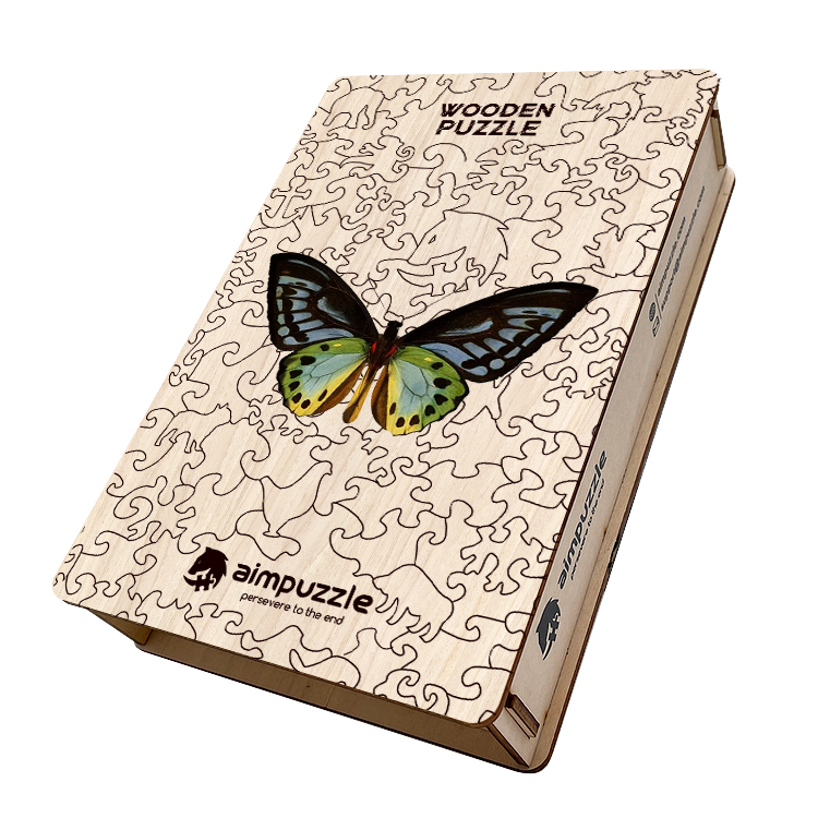 Butterfly Wooden Jigsaw Puzzle - aimpuzzle