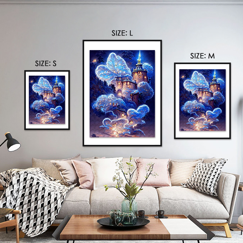 Legendary Sky Castle Wooden Jigsaw Puzzle - aimpuzzle