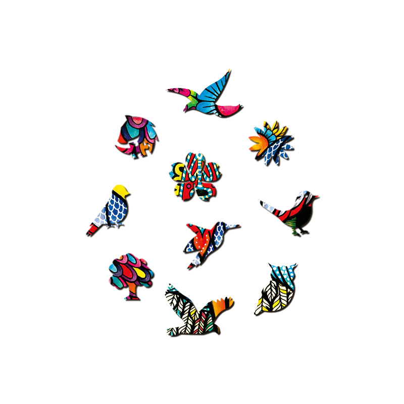 Owl's Eye Wooden Jigsaw Puzzle - aimpuzzle