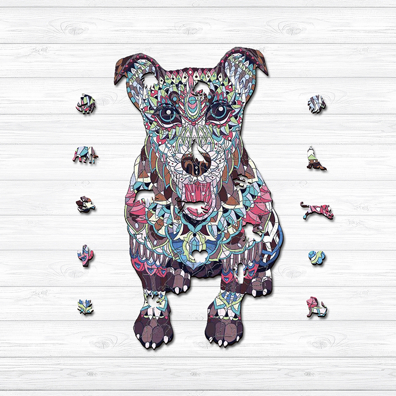 Dog Wooden Jigsaw Puzzle - aimpuzzle