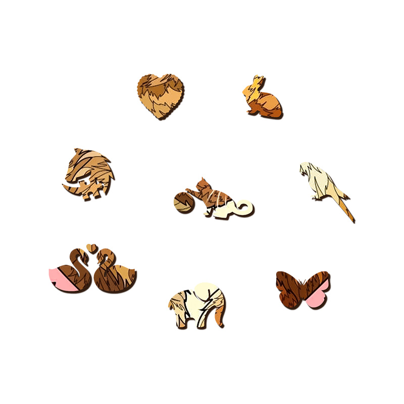 Loving Cats Wooden Jigsaw Puzzle - aimpuzzle