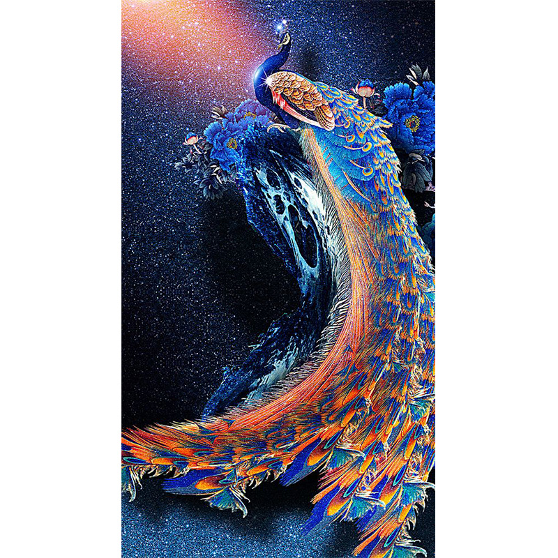 Peacock Wooden Jigsaw Puzzle - aimpuzzle