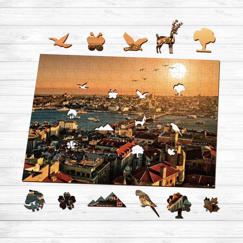 Sunset Wooden Jigsaw Puzzle - aimpuzzle