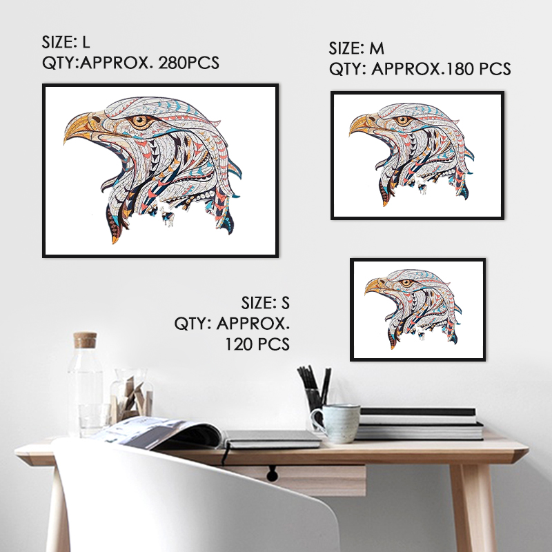 Eagle Wooden Jigsaw Puzzle - aimpuzzle