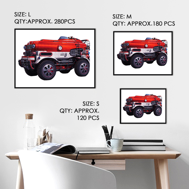 LandWhale Car Wooden Jigsaw Puzzle - aimpuzzle