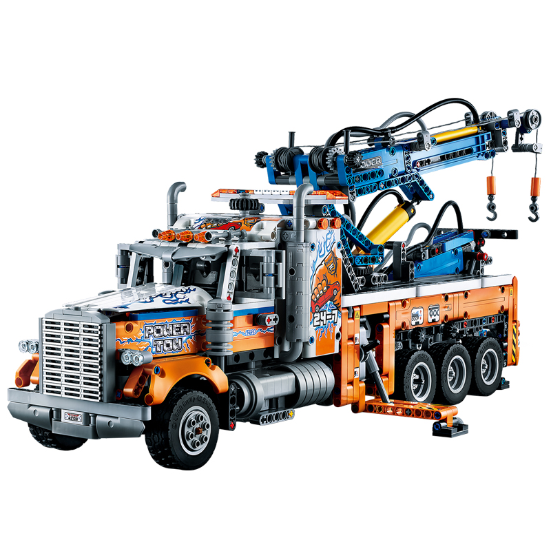 Heavy-duty Tow Truck Wooden Jigsaw Puzzle - aimpuzzle