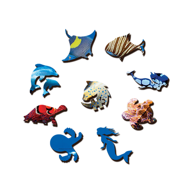 Oceanarium Wooden Jigsaw Puzzle - aimpuzzle