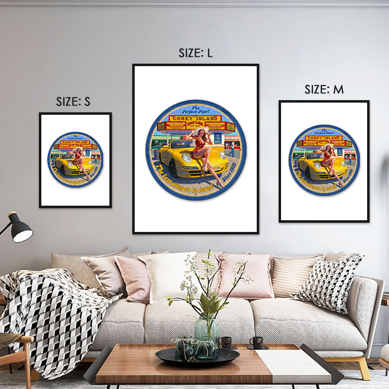 Car and Beauty Wooden Jigsaw Puzzle - aimpuzzle