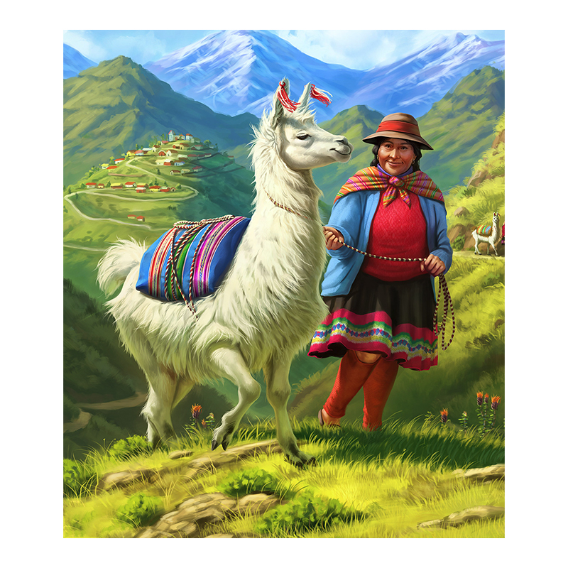 Alpaca Wooden Jigsaw Puzzle - aimpuzzle