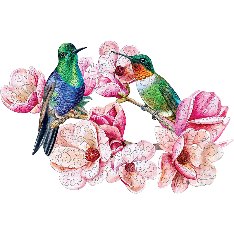 Hummingbird Wooden Jigsaw Puzzle - aimpuzzle