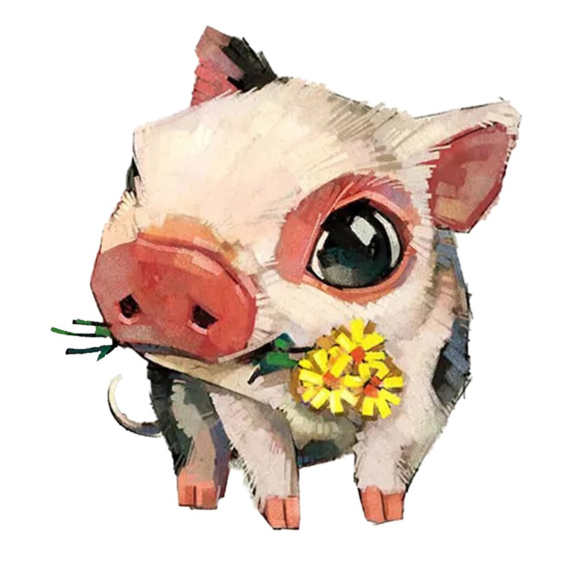 Piglet Wooden Jigsaw Puzzle - aimpuzzle