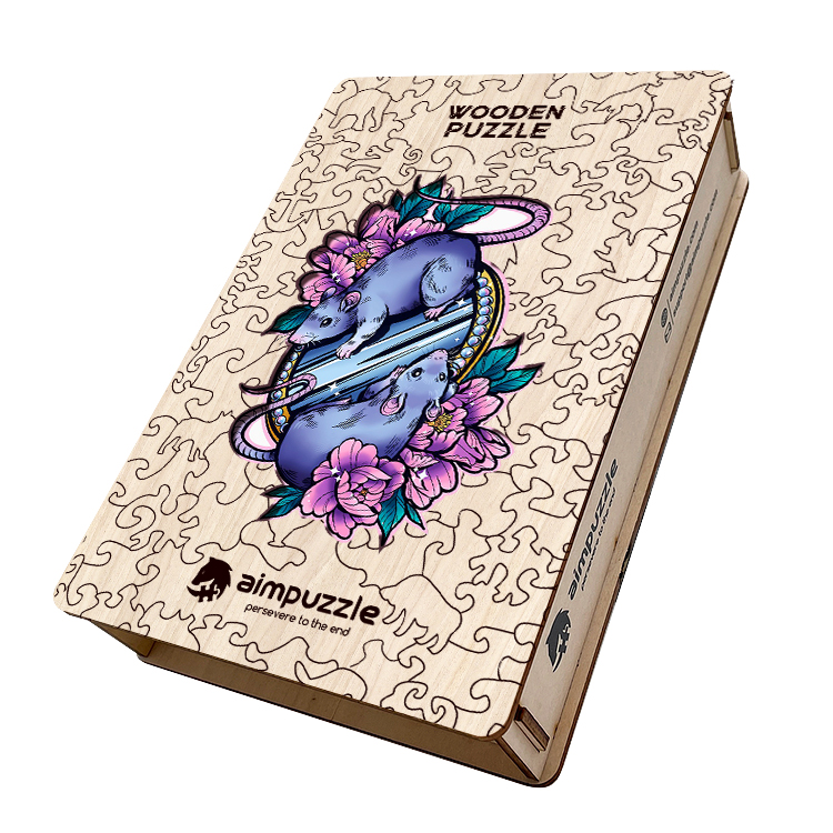 Mirror Rat Wooden Jigsaw Puzzle - aimpuzzle