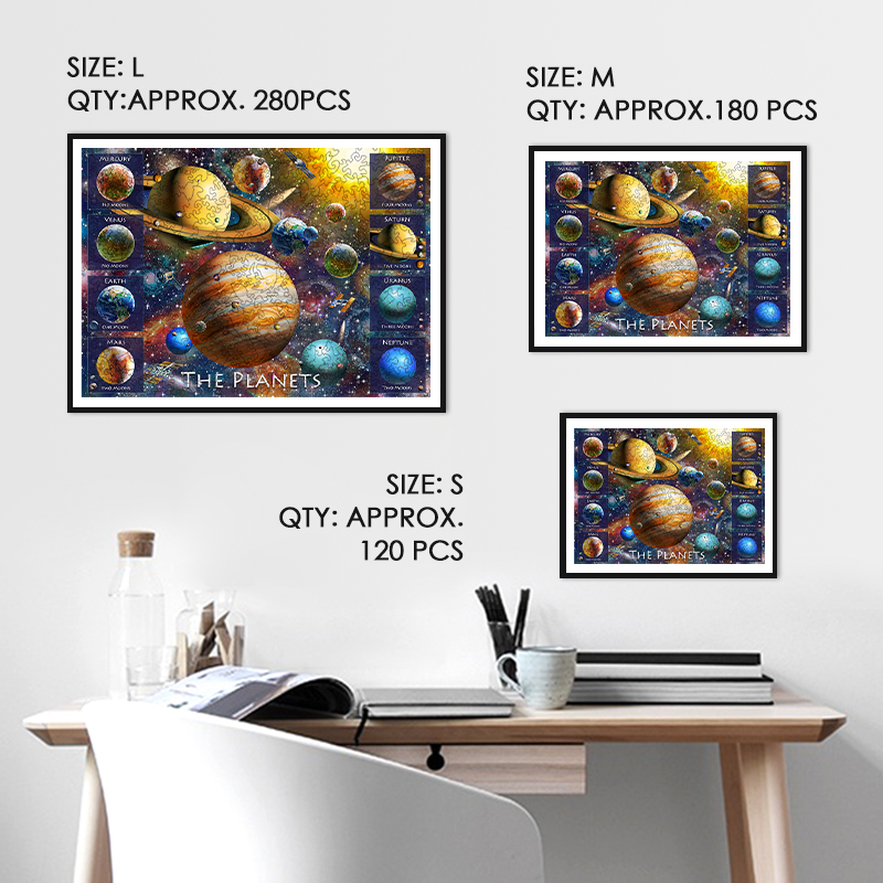 Planet Albums Wooden Jigsaw Puzzle - aimpuzzle