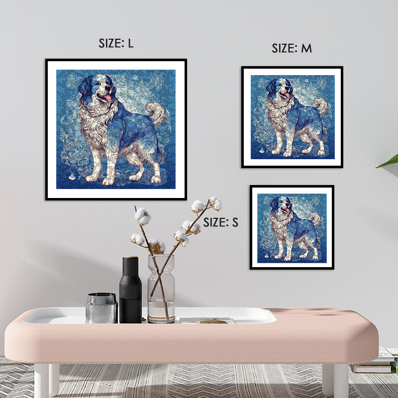 Border Collie Dog Wooden Jigsaw Puzzle - aimpuzzle
