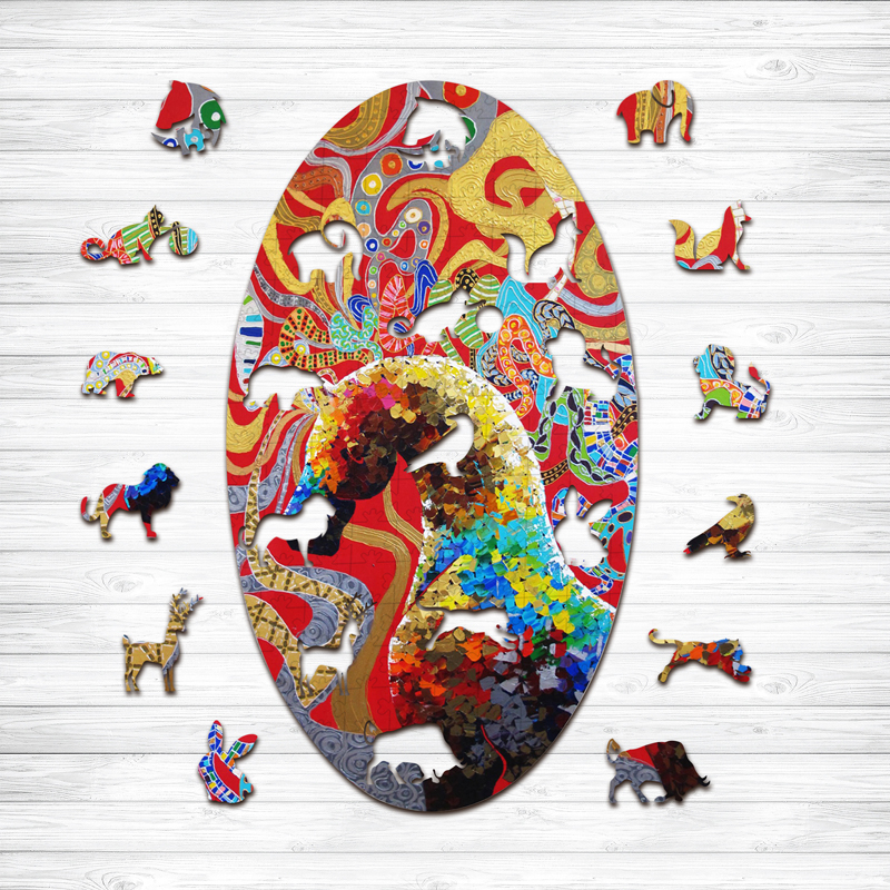 Roman Gods Wooden Jigsaw Puzzle - aimpuzzle