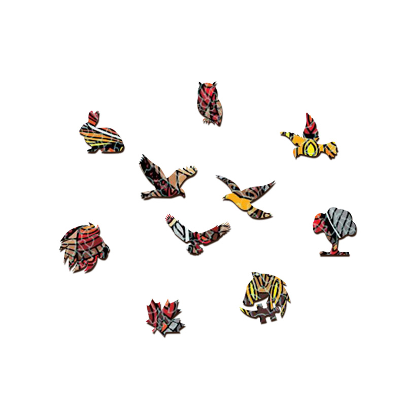 Owl Wooden Jigsaw Puzzle - aimpuzzle