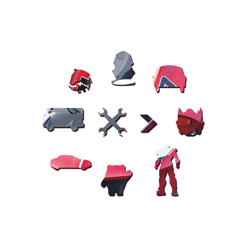 Ferrari Wooden Jigsaw Puzzle - aimpuzzle