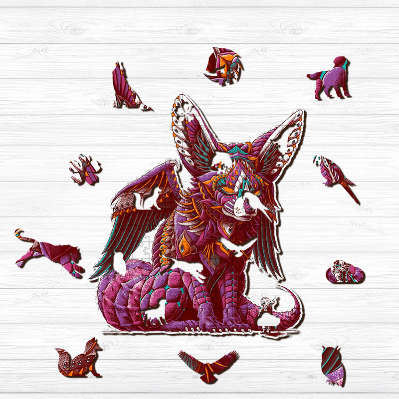 Fox Goddess Wooden Jigsaw Puzzle - aimpuzzle