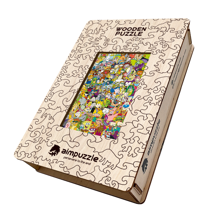 SpongeBob SquarePants Cartoon Wooden Jigsaw Puzzle - aimpuzzle