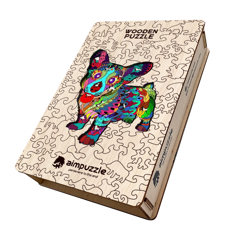 Corgi Wooden Jigsaw Puzzle - aimpuzzle