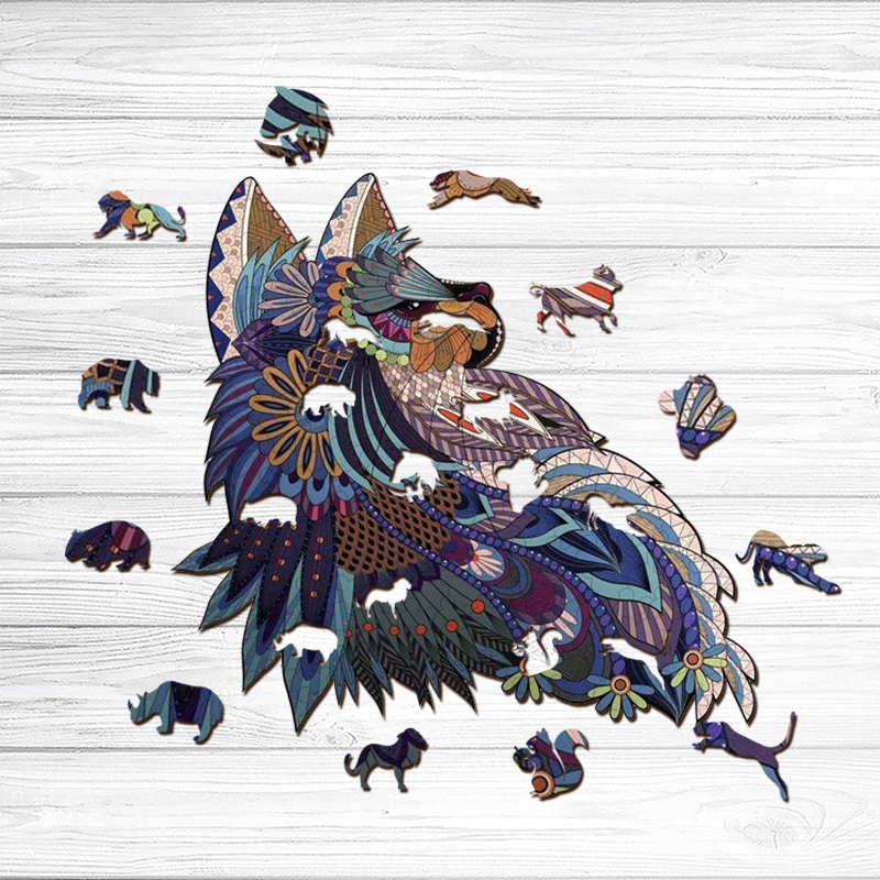 Civet Cat Wooden Jigsaw Puzzle - aimpuzzle