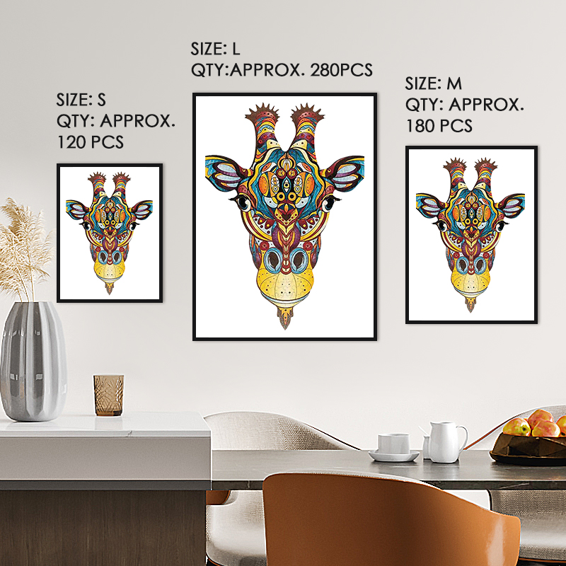 Giraffe Wooden Jigsaw Puzzle - aimpuzzle