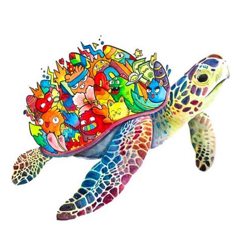Sea Turtles Wooden Jigsaw Puzzle - aimpuzzle