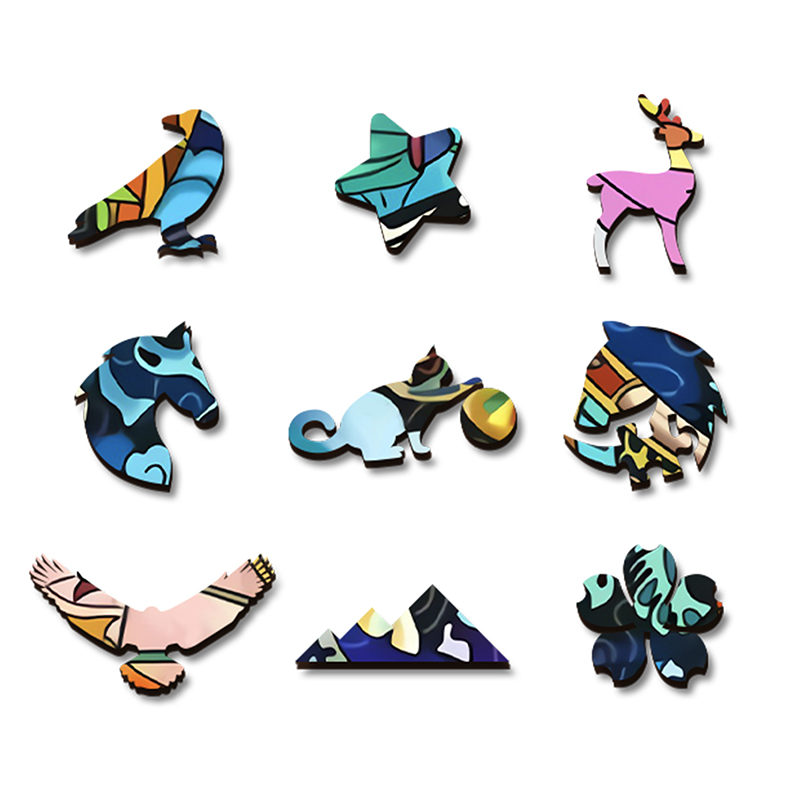 Leopard Cat Wooden Jigsaw Puzzle - aimpuzzle