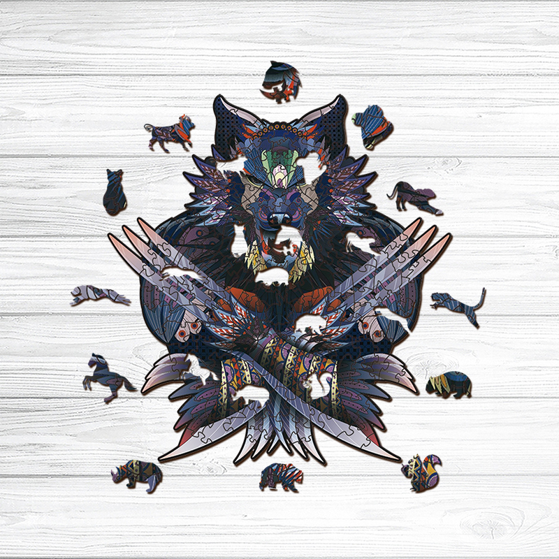 Wolverine Wooden Jigsaw Puzzle - aimpuzzle