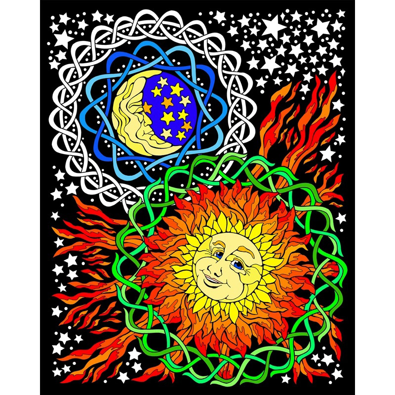 Sun and Moon Wooden Jigsaw Puzzle - aimpuzzle