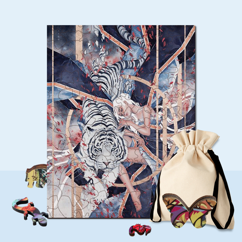 Beauty And The Beast Wooden Jigsaw Puzzle - aimpuzzle