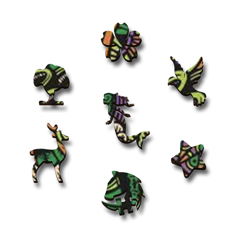 African Elephants Wooden Jigsaw Puzzle - aimpuzzle