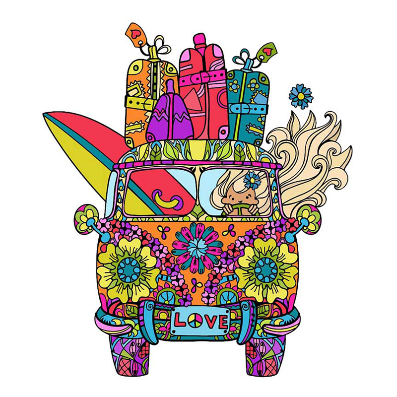 Tuk-tuk Wooden Jigsaw Puzzle - aimpuzzle