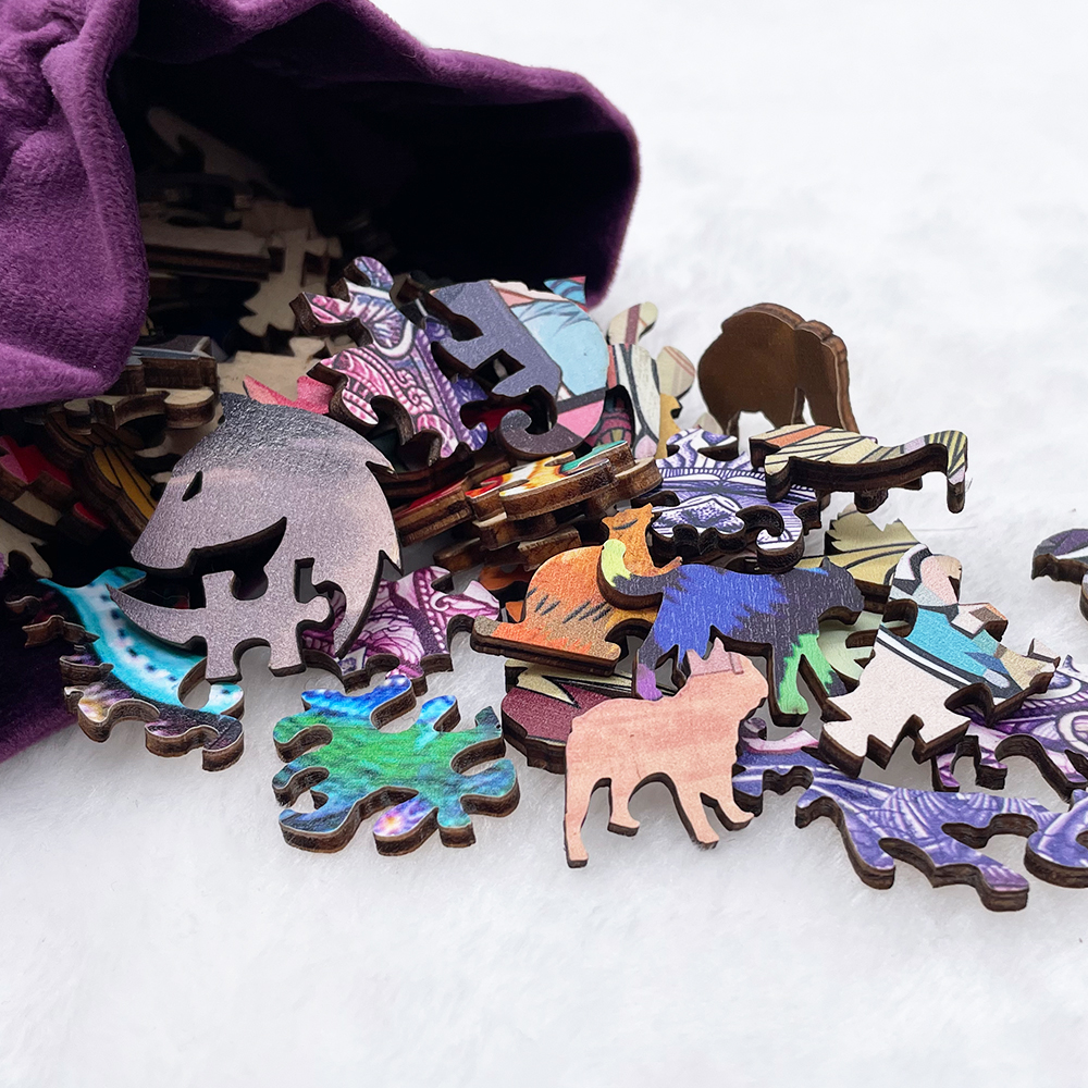 Car and Beauty Wooden Jigsaw Puzzle - aimpuzzle