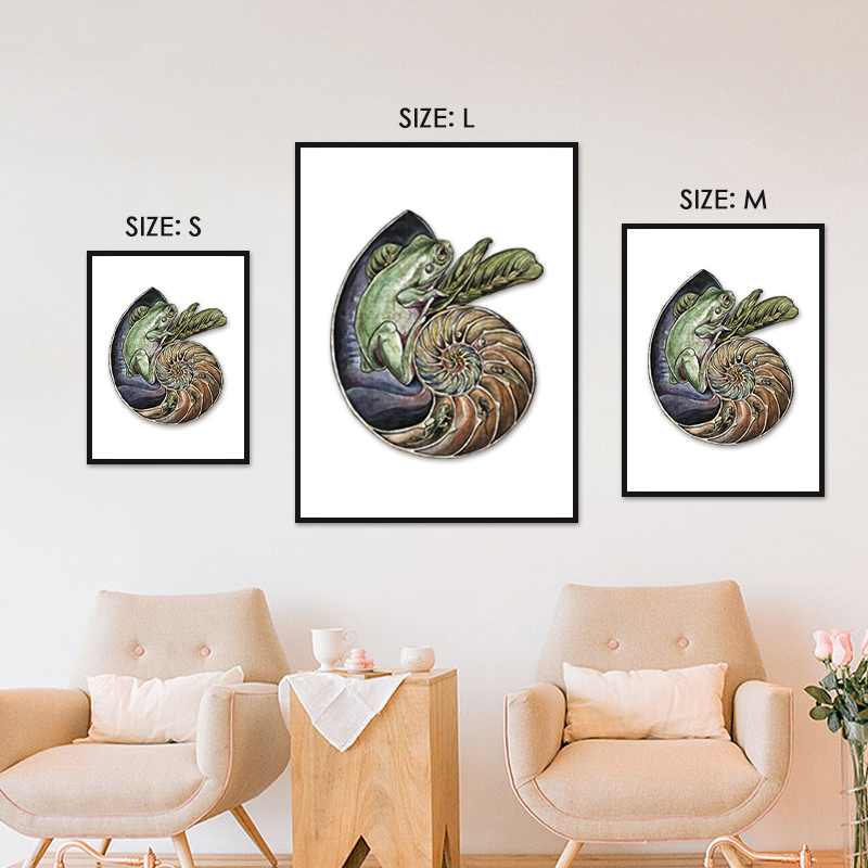 Shelled Frog Life Cycle Wooden Jigsaw Puzzle - aimpuzzle