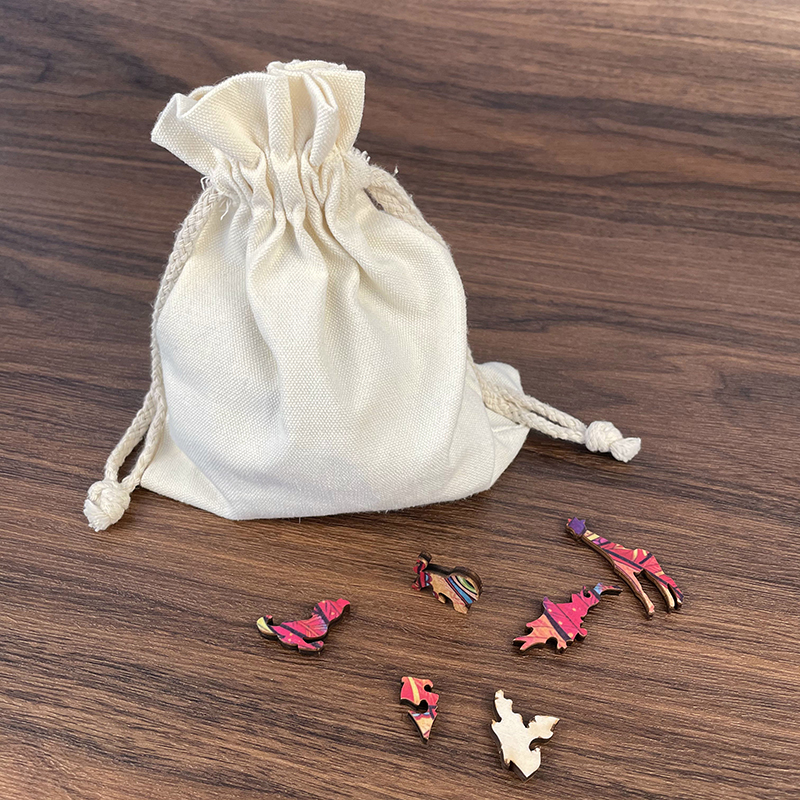 Blue Owl Wooden Jigsaw Puzzle - aimpuzzle