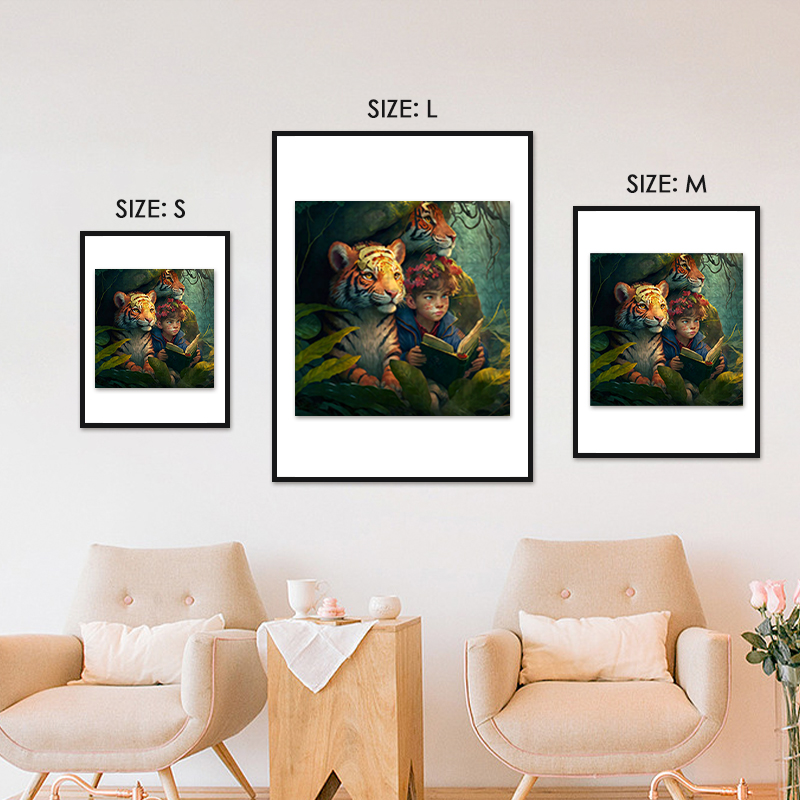 Tigers Story Teller Wooden Jigsaw Puzzle - aimpuzzle