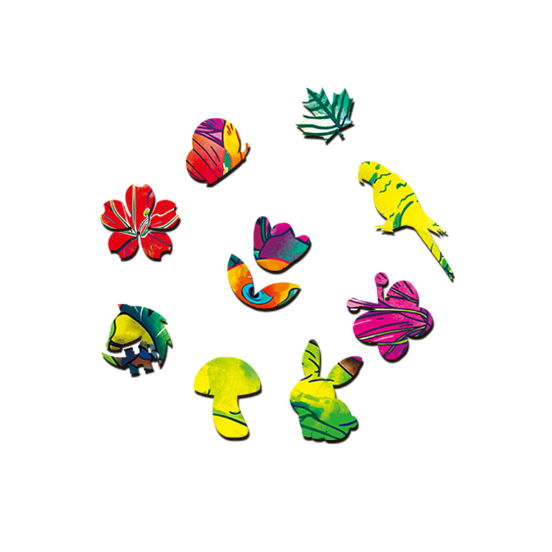 Parrot Wooden Jigsaw Puzzle - aimpuzzle