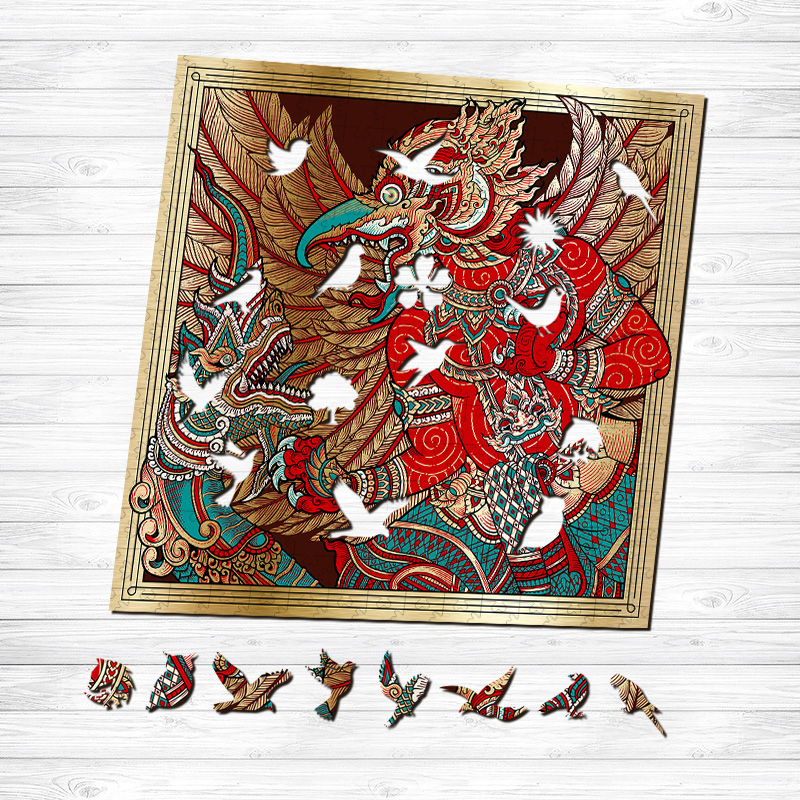 Garuda Wooden Jigsaw Puzzle - aimpuzzle