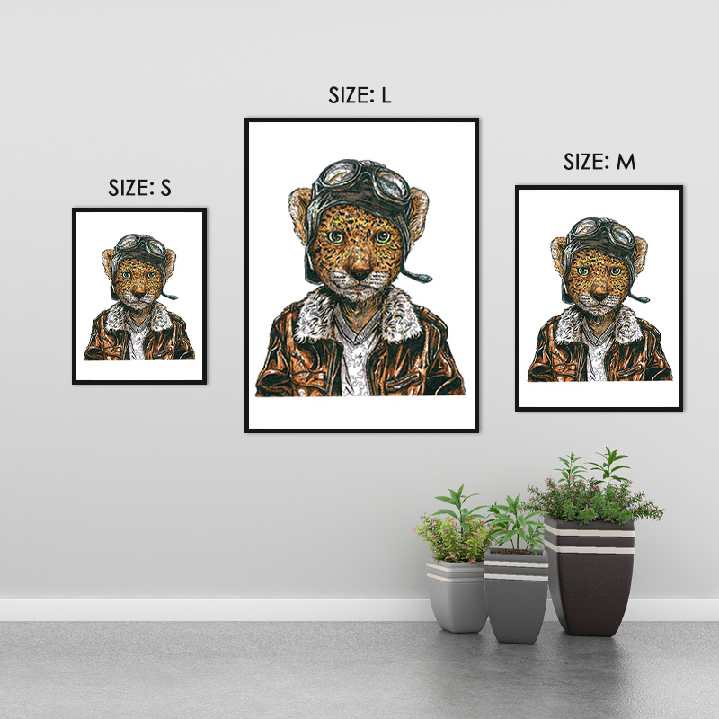 The Pilot Tiger Wooden Jigsaw Puzzle - aimpuzzle