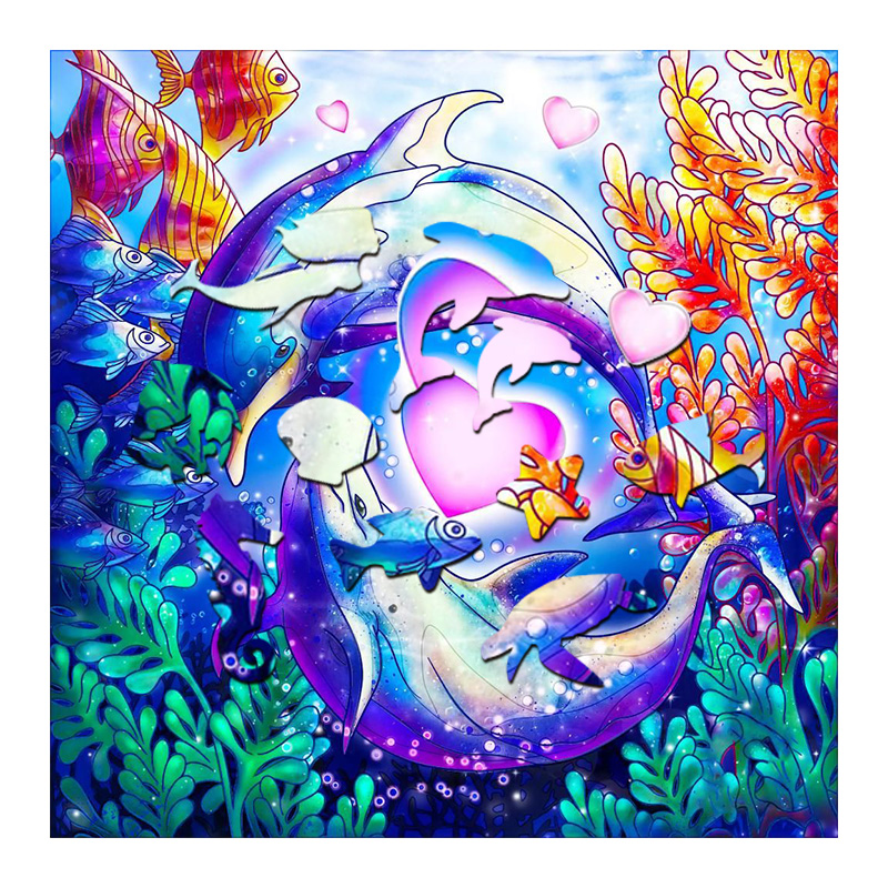 Underwater World Wooden Jigsaw Puzzle - aimpuzzle
