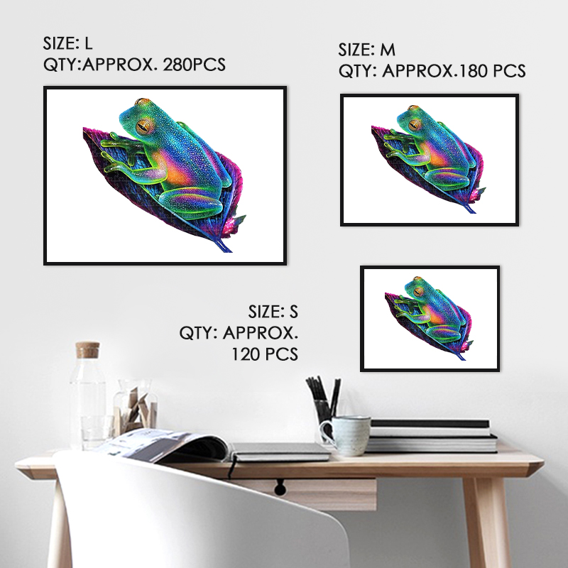 Tree Frog Wooden Jigsaw Puzzle - aimpuzzle