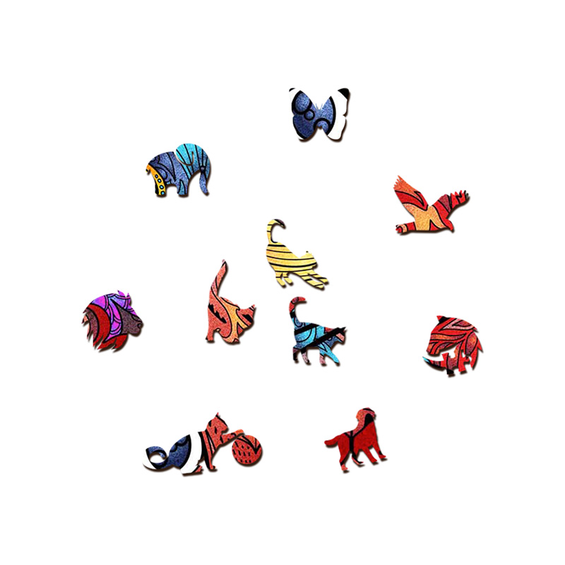 Cat avatar Wooden Jigsaw Puzzle - aimpuzzle