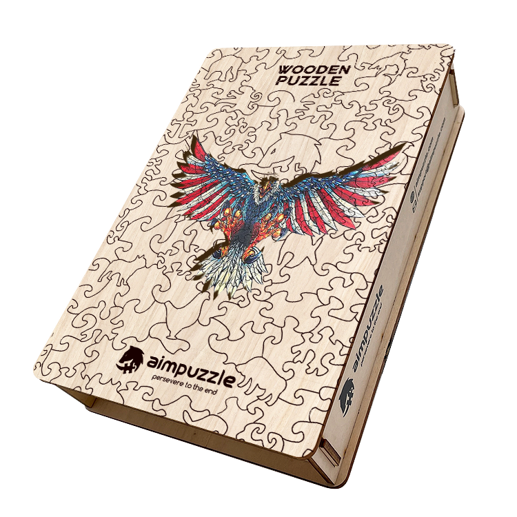 Bald Eagle Wooden Jigsaw Puzzle - aimpuzzle